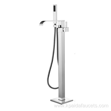 Brass Free Standing Clawfoot Bathtub Faucet with Handshower
